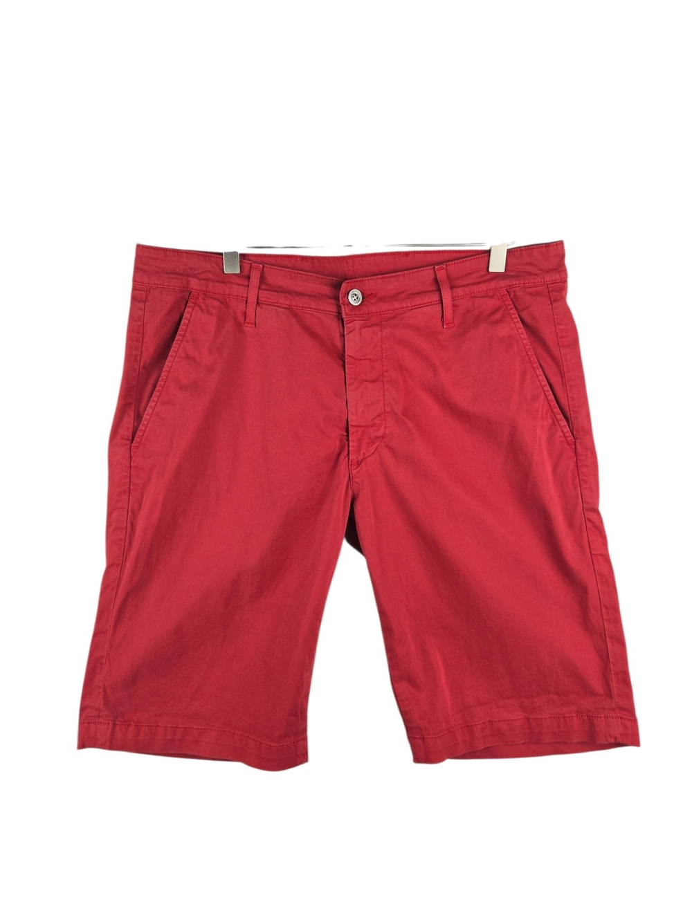 AG Adriano Goldschmied The Griffin Tailored Short Red Size 34